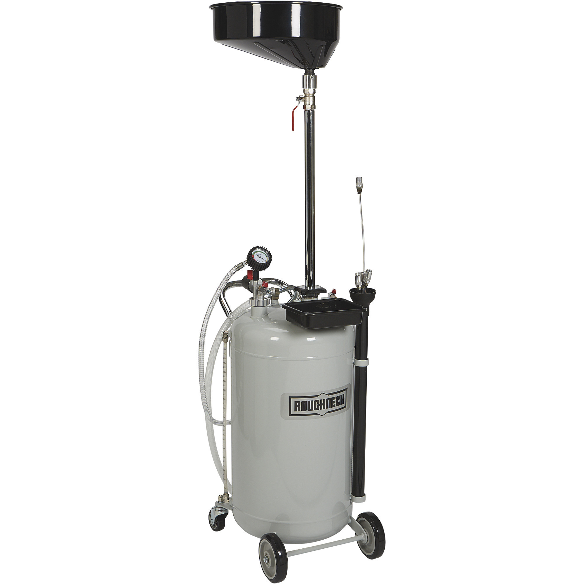 Roughneck 2-in-1 Air-Operated Waste Oil Drainer, 24-Gallon Tank